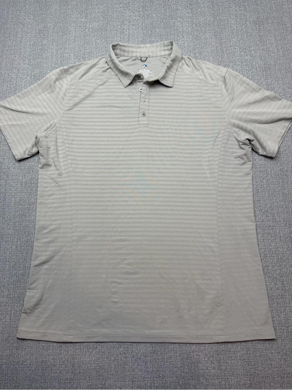 KUHL Men's AirKuhl Short Sleeve Polo Shirt Style 7344 UPF 50+